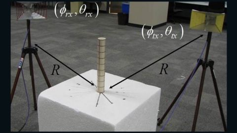 It doesn't look as cool as Harry Potter's invisibility cloak, but this is real science, not movie magic.