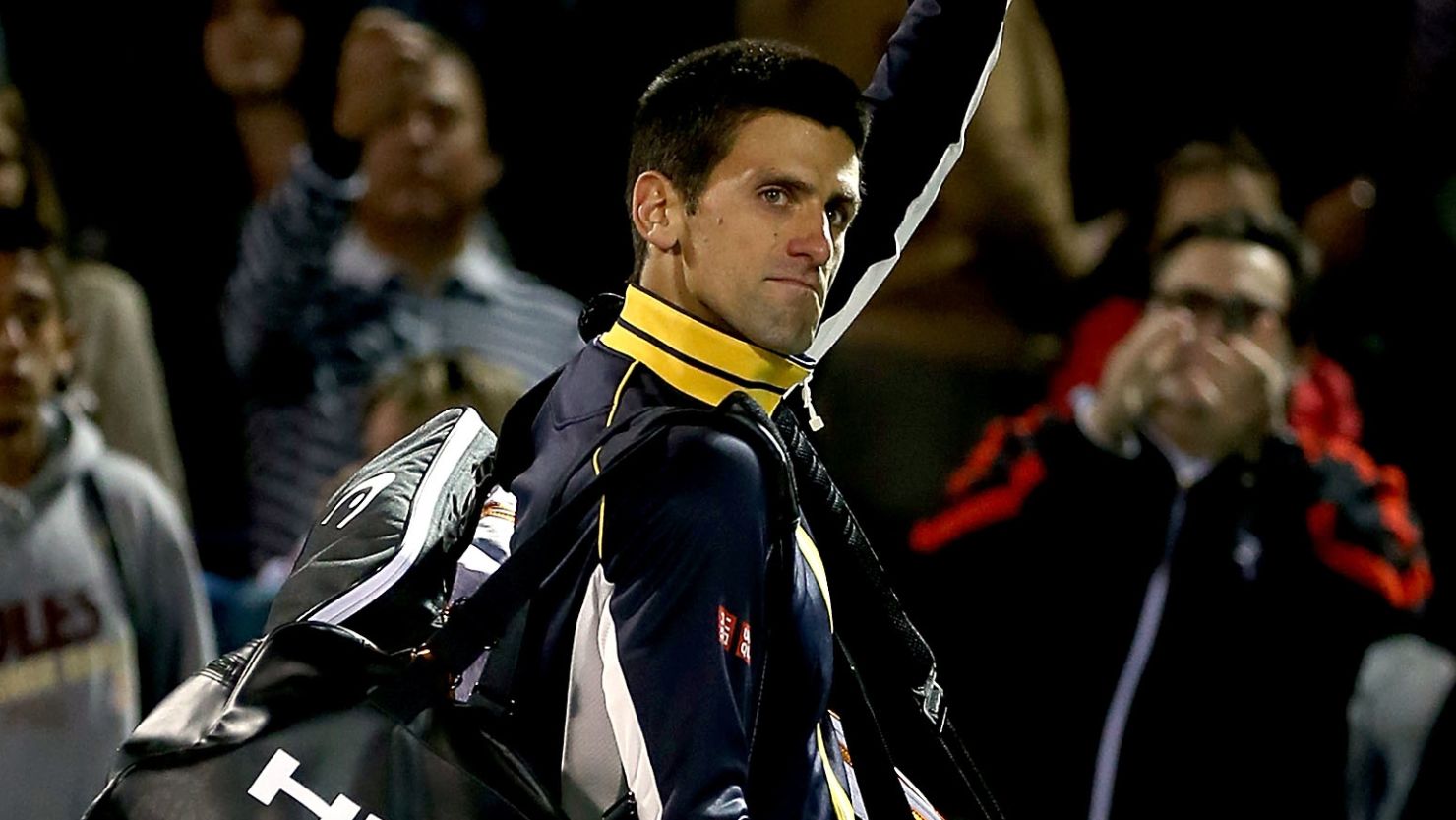 Novak Djokovic's only other defeat of 2013 came against Juan Martin del Potro at Indian Wells.