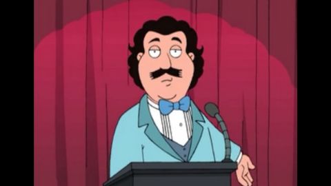 When Seth MacFarlane's animated character, Brian, went to Hollywood to try his hand at directing adult films, it only made sense that a cartoon version of the industry's top male porn star would show up at an awards ceremony.