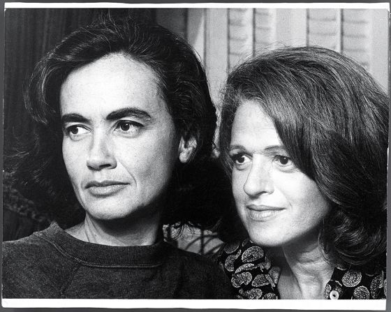 Thea Spyer, left, and Edie Windsor were together for 42 years until Thea's death in 2009. 