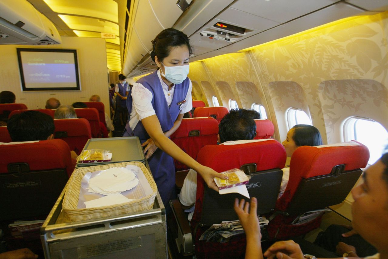 Why do we need a napkin every time someone on an airplane hands us four ounces of water? A small redwood forest could be recycled from the napkins airlines plow through each year.