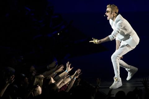 Bieber <a href="http://www.cnn.com/2013/03/05/showbiz/justin-bieber-london/index.html?iref=allsearch" target="_blank">ticked off his fans in March</a> 2013 after he showed up a reported two hours late to a concert at London's O2 Arena. He disputed that in a tweet, however, saying he was only 40 minutes behind schedule.