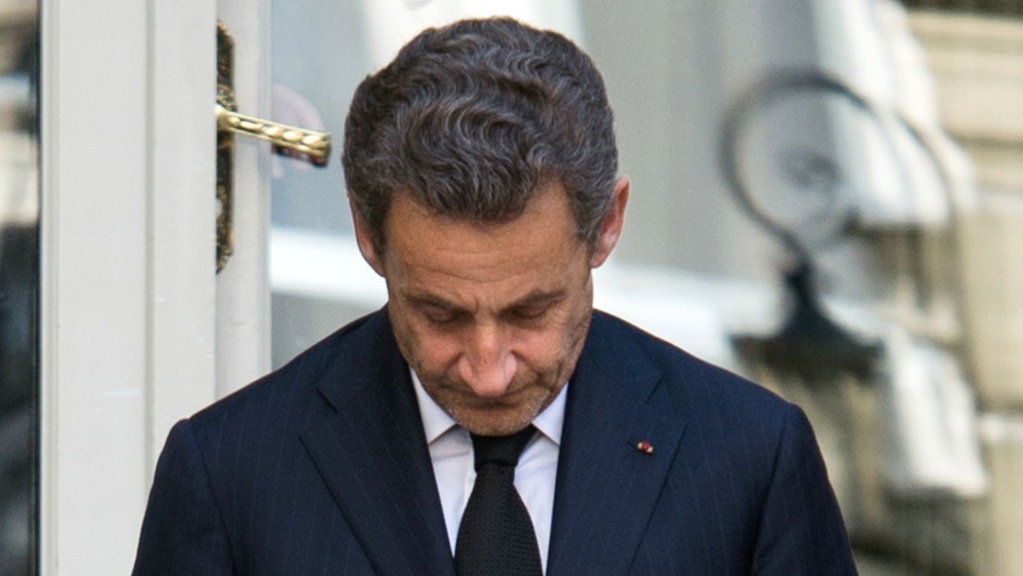 Former French president Nicolas Sarkozy in Paris on March 25, 2013.