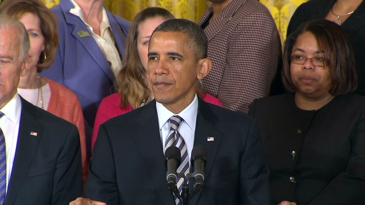 Obama: 'Shame on us' if Newtown doesn't bring new gun laws