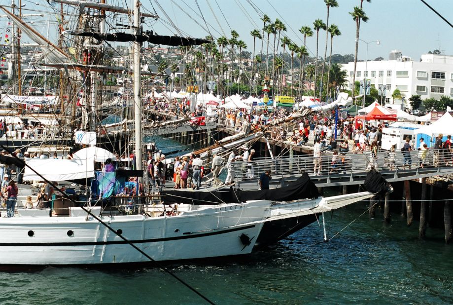 Fun pirate culture, memorabilia and a parade are also a part of San Diego's Festival of Sail.