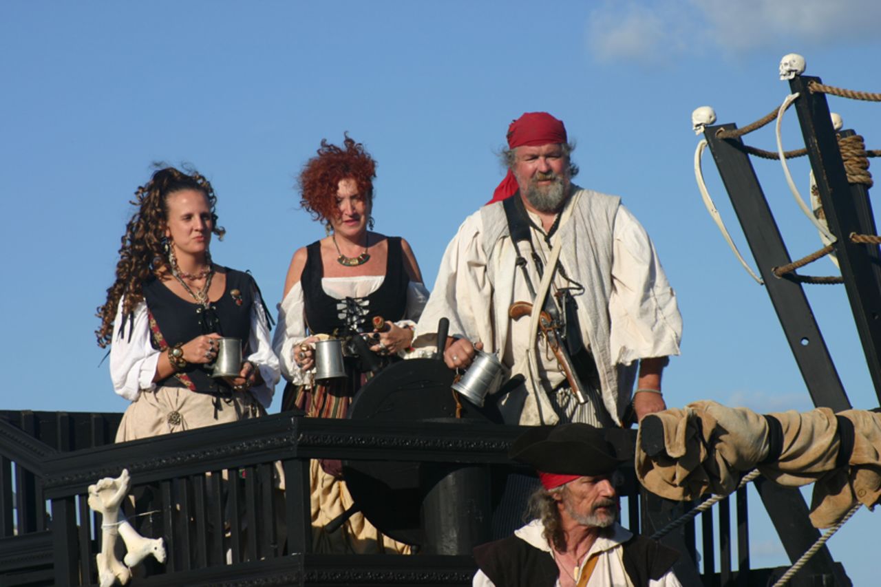 Channel your inner pirate at the St. Augustine Pirate Gathering in November. 