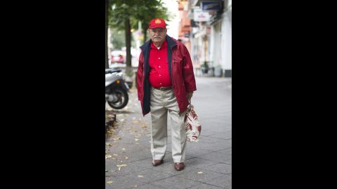 A language barrier prevents Spawton, who is Australian and the Turkish-born German Ali from carrying on in-depth conversations. But she says he has told her he is a former doctor now working as a tailor who has lived in Berlin for 44 years.