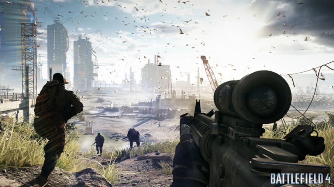 The creators of "Battlefield 4," said they aimed to make combat appear as authentic as possible, but intentionally avoided physical hyper-realistic depictions of the horrors of war.