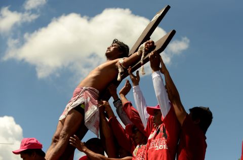 Authorities in the Philippines have said they expect at least 24 penitents to be nailed on the cross on Good Friday.
