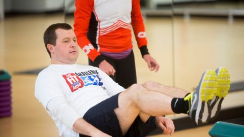 Douglas Mogle is now training for his first triathlon with the CNN FIt Nation team.