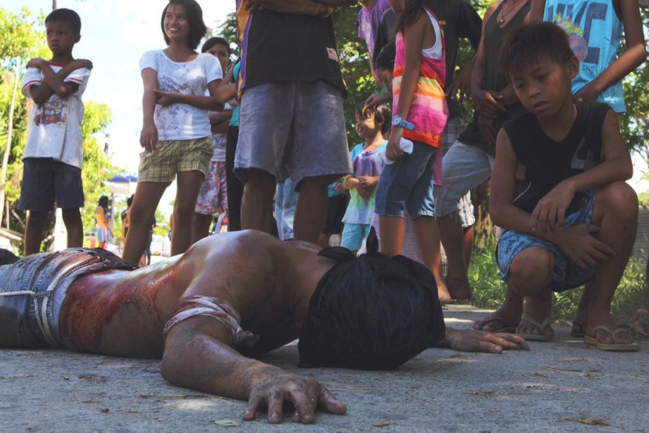 Up to 5,000 men have chosen to participate in the Good Friday celebration as penitents. Jimmy Lazatin, city councilor who co-organizes the event, says the men have different reasons for their actions. For some, it's their faith. For others, it's "macho" entertainment. <br />