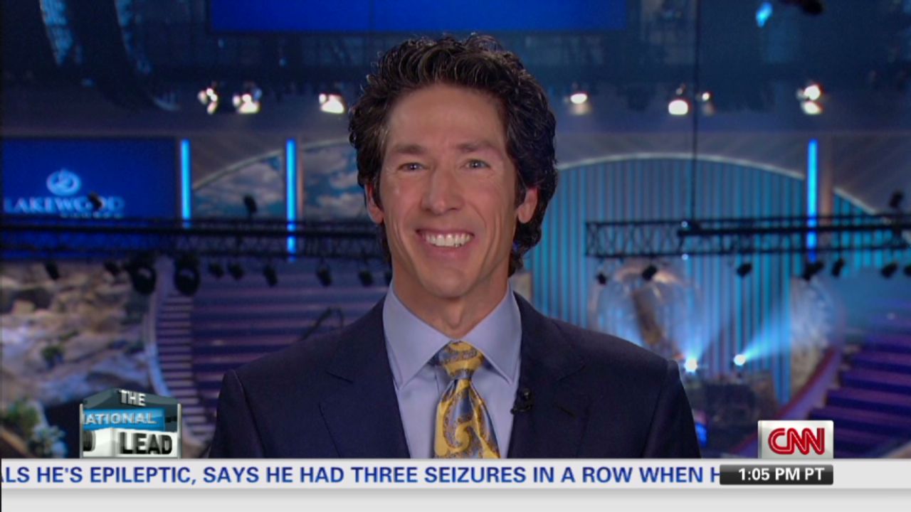 Pastor Joel Osteen on Twitter power and same sex marriage CNN 