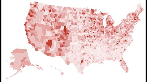 Profile picture changes were concentrated in large cities and college towns, according to Facebook.