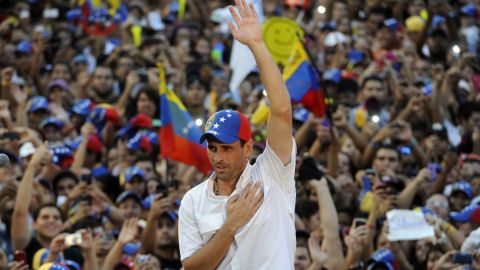 Henrique Capriles Radonski, 40, is the opposition candidate for Venezuela's presidency.
