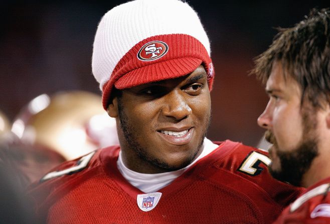 In an exclusive interview with CNN, former San Francisco 49ers player Kwame Harris <a href="index.php?page=&url=http%3A%2F%2Fwww.cnn.com%2Fvideo%2F%23%2Fvideo%2Fbestoftv%2F2013%2F03%2F29%2Fexp-nr-nfl-gay-player.cnn" target="_blank">came out as gay</a> after rumors circulated in the media. 