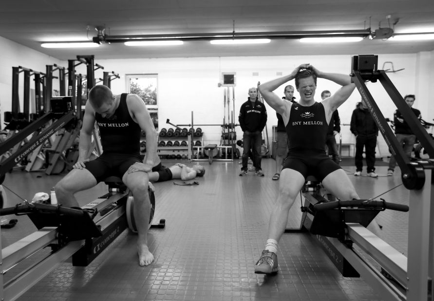For the rowers, a grueling training regime begins in September. "You just have to make time for studying in between meetings," Nash said. 