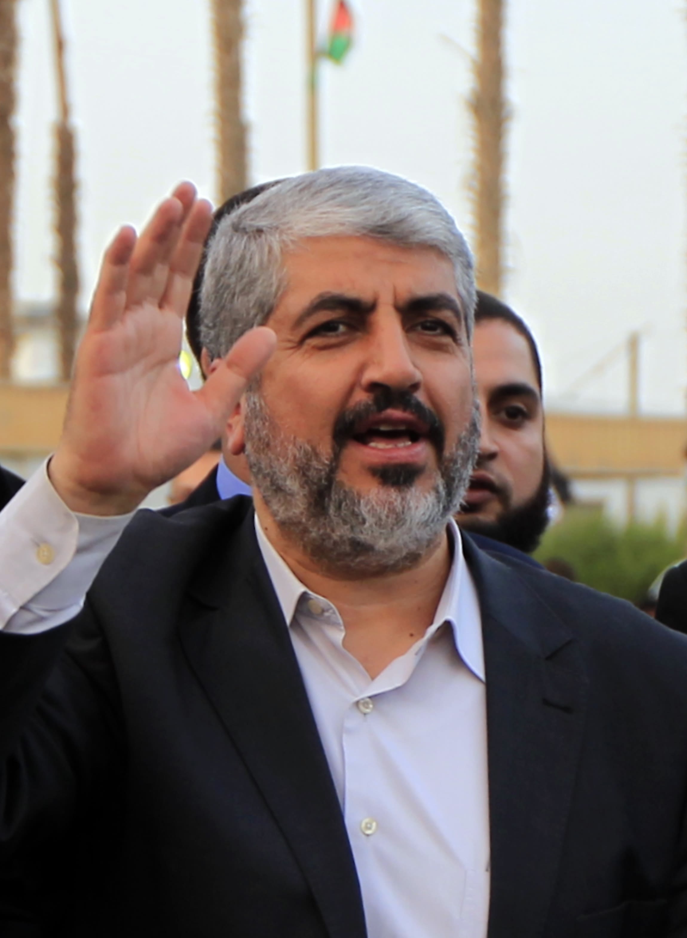 Líder do Hamas, Khaled Meshaal, visita Gaza pela 1ª vez