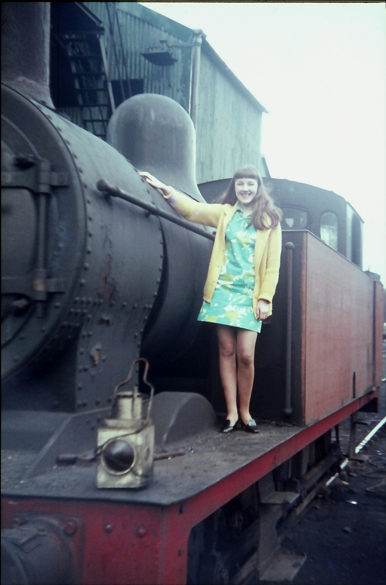 <a href="http://ireport.cnn.com/docs/DOC-948800">Keith Long</a> took this picture of his wife in 1969 on the running board of a steam engine in England. "Sixties fashion was a changing decade -- very dated in the early part and trendy and totally different at the end," Long says.