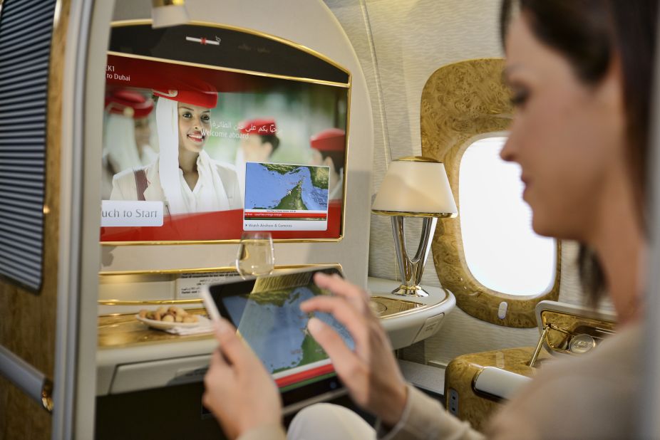 Live TV is the latest trend to hit the skies. Emirates recently added it to their in-fight entertainment offerings.