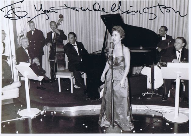 Legendary band leader and composer Duke Ellington often commanded the stage aboard the ship, which was so safe it was said to include a fireproof piano.