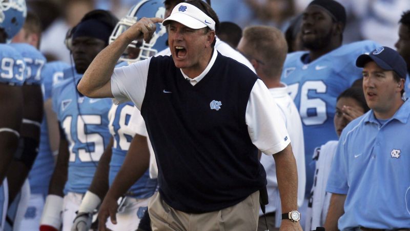 University of north discount carolina head football coach