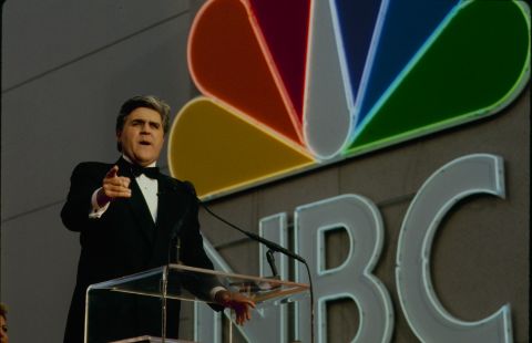 Leno, seen here circa 1990, hasn't been shy about knocking NBC executives.