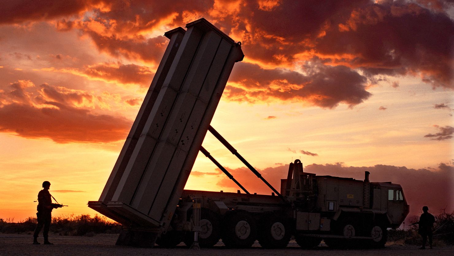 The defense system includes missiles, a truck-mounted launcher and radar.