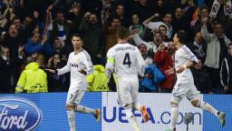 Cristiano Ronaldo gave Real a ninth minute lead against Galatasaray with a delightful finish to take his tally to nine for the competition and 45 for the season.