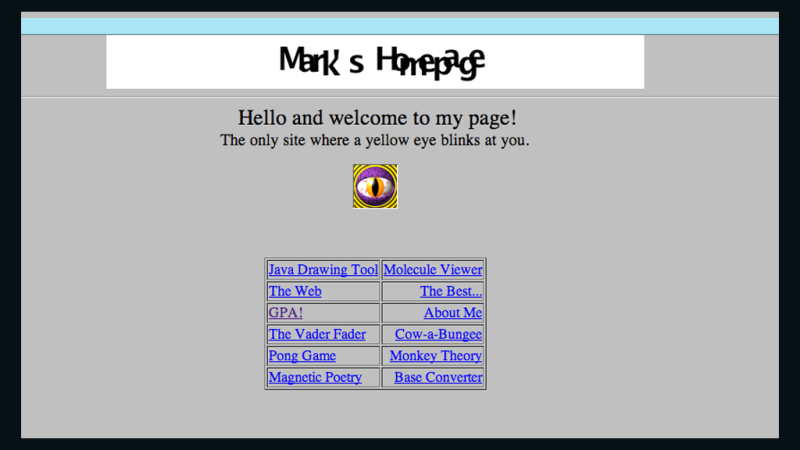 NextImg:Was this Mark Zuckerberg's first website? | CNN Business