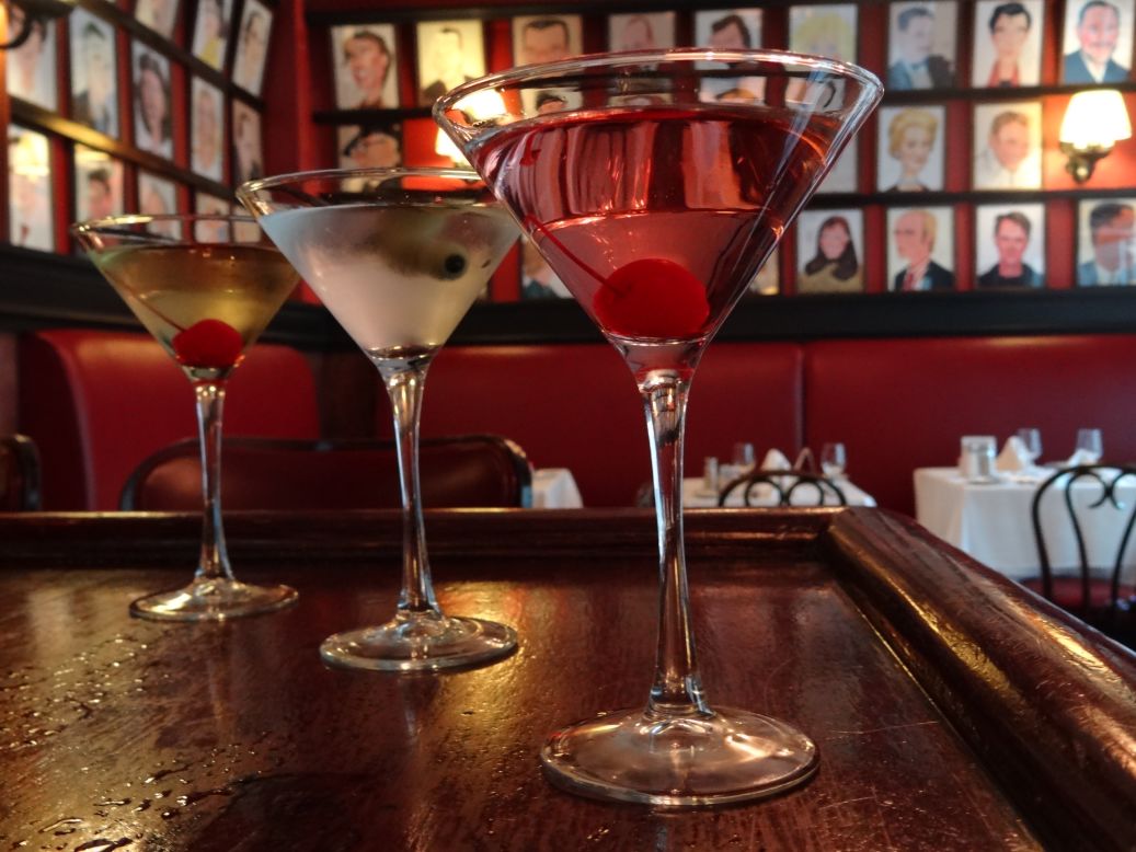 Sip a classic cocktail at Sardi's, a theater district standard that has served as a setting in the show.