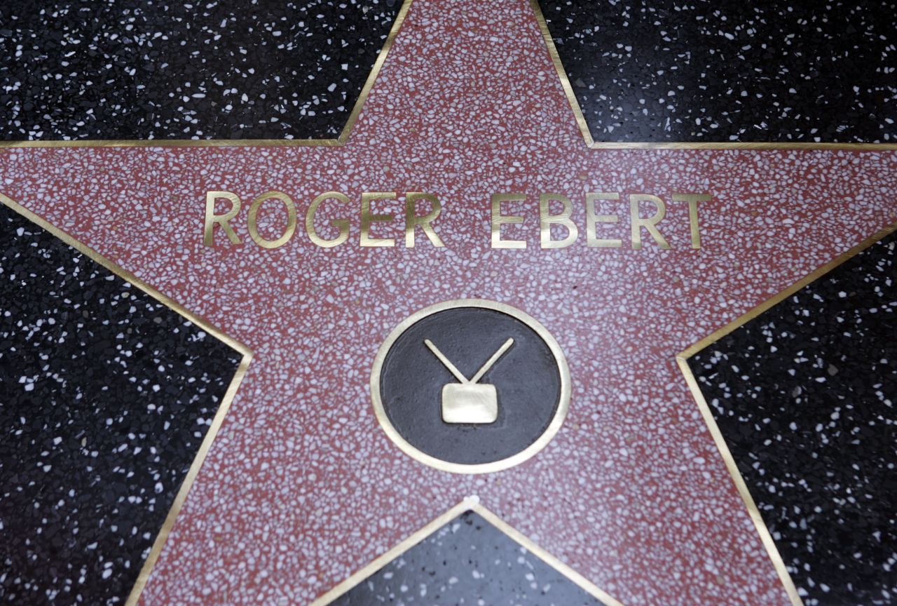 Ebert received a star on the Hollywood Walk of Fame, given for his achievements in television.
