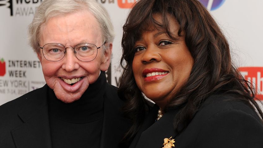 NEW YORK - JUNE 14:  Film critc Roger Ebert and wife Chaz Ebert attend the 14th Annual Webby Awards at Cipriani, Wall Street on June 14, 2010 in New York City.  (Photo by Stephen Lovekin/Getty Images) *** Local Caption *** Roger Ebert;Chaz Ebert
