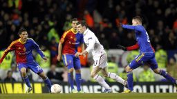 Gareth Bale was kept quiet for most of the contest by a hardworking and determined Basel side during the first leg of the Europa League quarterfinal tie Thursday.