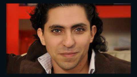 This photo of Saudi activist Raif Badawi is taken from his Facebook Page.