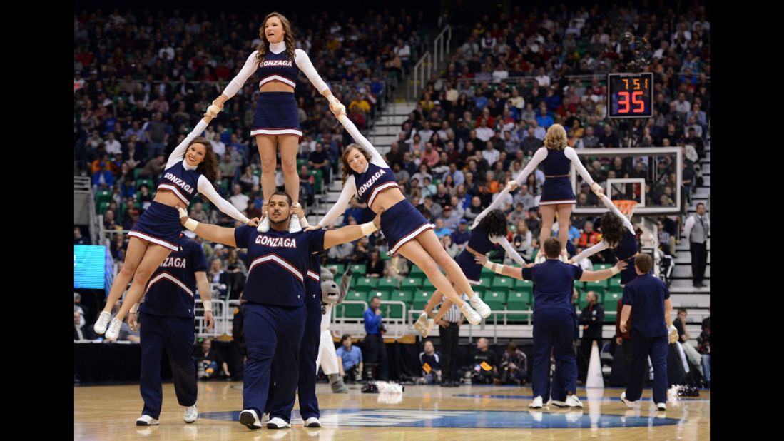 Photos: High-flying cheerleaders of March Madness | CNN