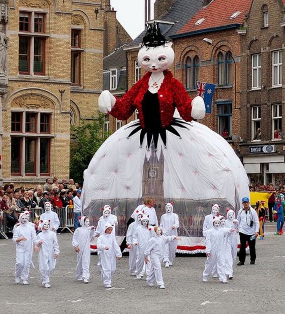 The next Kattenstoet (Festival of the Cats) is scheduled for 2015 in Ypres, Belgium, on the second Sunday in May. 