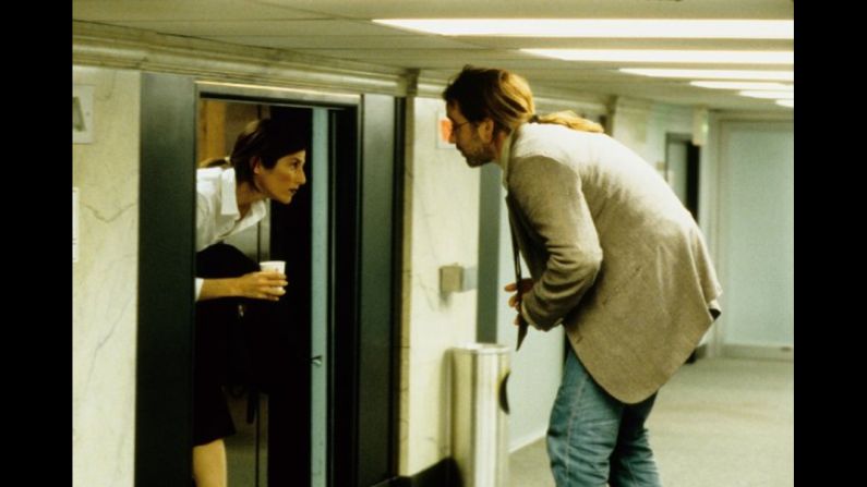 For "Being John Malkovitch," Ebert suggested that the "<a href="index.php?page=&url=http%3A%2F%2Frogerebert.suntimes.com%2Fapps%2Fpbcs.dll%2Farticle%3FAID%3D%2F19991029%2FREVIEWS%2F910290301%2F1023" target="_blank" target="_blank">movie</a> has ideas enough for half a dozen films, but (Director Spike) Jonze and his cast handle them so surely that we never feel hard-pressed; we're enchanted by one development after the next." Catherine Keener and John Cusack starred.