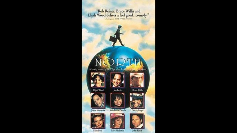 For "North," Ebert wrote perhaps his most negative movie review quote ever: "I hated this <a href="index.php?page=&url=http%3A%2F%2Frogerebert.suntimes.com%2Fapps%2Fpbcs.dll%2Fclassifieds%3Fcategory%3DREVIEWS01%26TITLESearch%3DNorth%26ToDate%3D20131231" target="_blank" target="_blank">movie</a>. Hated hated hated hated hated this movie. Hated it. Hated every simpering stupid vacant audience-insulting moment of it. Hated the sensibility that thought anyone would like it. Hated the implied insult to the audience by its belief that anyone would be entertained by it."