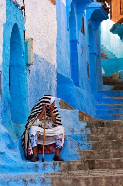 Chefchaouen, Morocco, was once a refuge for Spanish Jews who, as they fled the Inquisition in the 1500s, found a harmonious haven four hours from Fez.