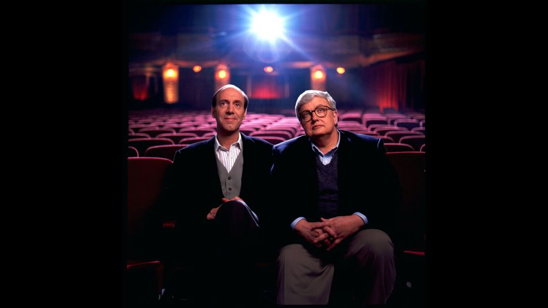 Siskel, left, chose to hide his terminal cancer from his co-workers, including Ebert, until his final days.