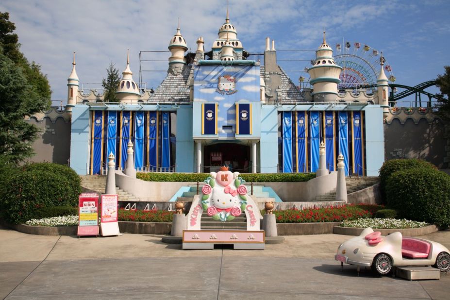 Known officially as Sanrio Puroland, the Hello Kitty theme park in Tokyo attracts 1.5 million visitors annually.