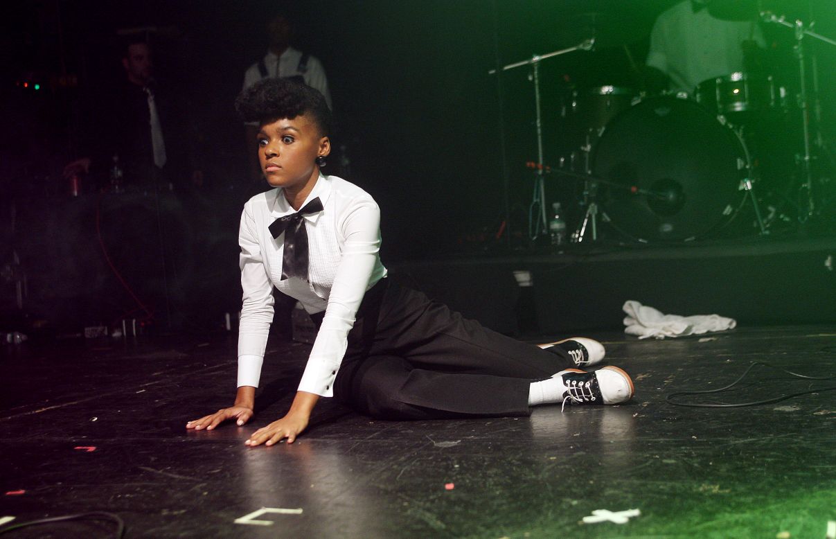 Singer Janelle Monáe's Twitter bio, "I feel myself truly becoming the fearless person I have dreamt of being," embodies what it means to be a tomboy in spirit. The story behind her look: During a <a href="http://colorlines.com/archives/2012/11/janelle_monae_talks_about_being_a_former_maid_and_why_she_still_wears_a_uniform.html" target="_blank" target="_blank">November awards ceremony</a>, Monáe said she sticks to her "uniform" of black and white jacket and pants to honor her mother and father, who wore uniforms as a janitor and trash collector. "This is a reminder that I have work to do, I have people to uplift, I have people to inspire," she said.