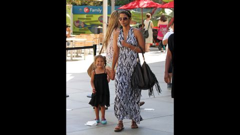 Halle Berry gave birth to her daughter, Nahla, in March 2008. Nahla's father is Gabriel Aubry. The actress, 46, is pregnant with her second child -- her first with husband Olivier Martinez.