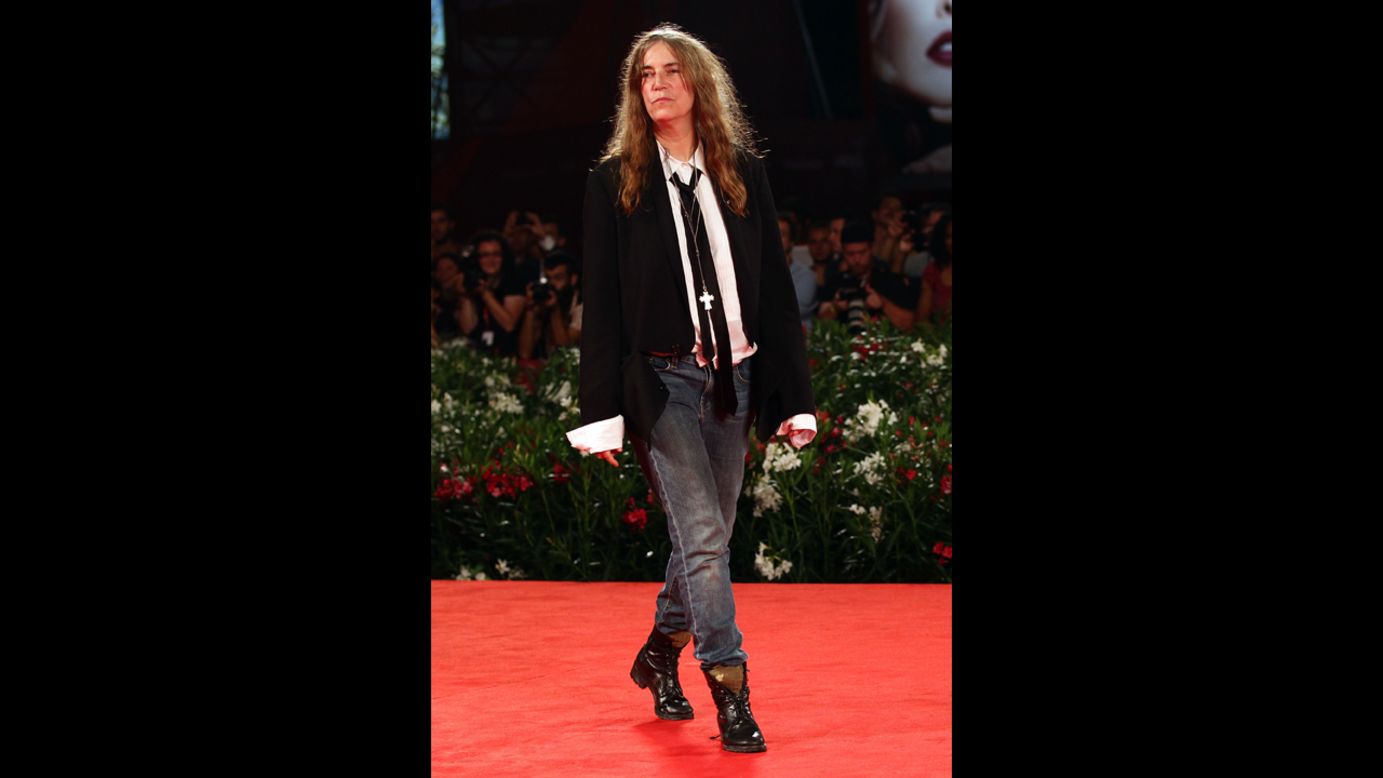 Musician Patti Smith also belongs to the <a href="http://www.biography.com/people/patti-smith-9487150?page=1" target="_blank" target="_blank">canon of quintessential tomboys </a>in style and substance. Before breaking into New York's male-dominated punk rock scene in the 1970s and achieving mainstream success with the Patti Smith Group, she held a job in a toy factory, dated photographer Robert Mapplethorpe, published a book of poetry and wrote for Rolling Stone. In addition to her musical chops, she taught a generation that it was possible to exude confidence and glamor in jeans, T-shirts and ties.