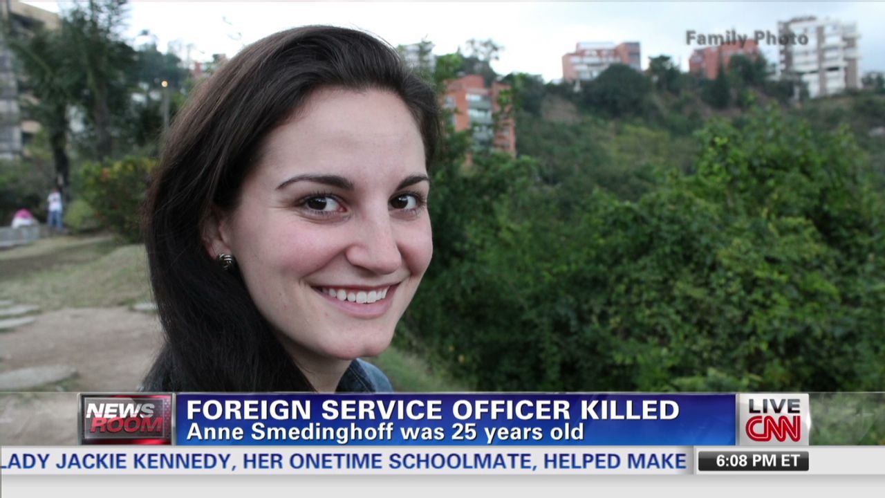 Anne Smedinghoff was a 25-year-old public diplomacy officer in Kabul when she was killed.