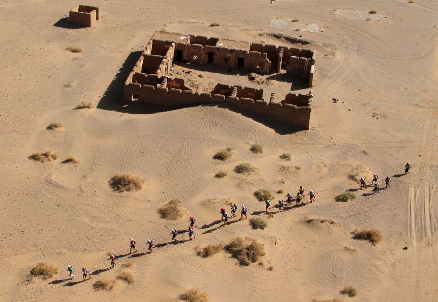"The surroundings and the scenery are just fantastic," says British ultra-running champion Jen Salter, who's competed in the MDS four times.