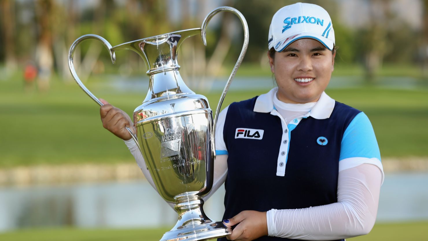 South Korea's Inbee Park won the second major of her career at the Kraft Nabisco Championship.