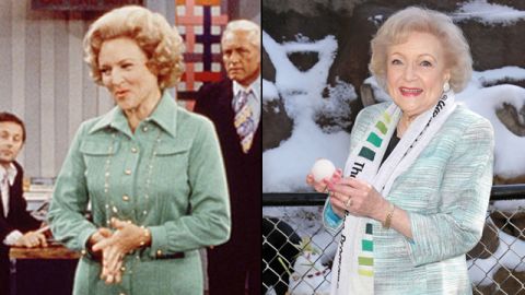 After "Mary Tyler Moore" and "The Golden Girls," Betty White went on to appear in a number of projects. She recently lent her voice to "The Lorax" and she hosts "Betty White's Off Their Rockers." As for her role as Elka Ostrovsky on "Hot in Cleveland," White recently said: "After 'The Mary Tyler Moore' group and 'The Golden Girls' group, to again get a group of women who all aren't just making it work, we adore each other! And if you wind up with these kinds of friendships that are life-long, there's nothing like it."