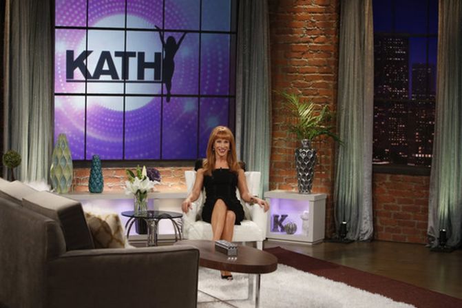Like Sykes, Kathy Griffin is a veteran comic with experience hosting her own show. Unfortunately, Bravo pulled the plug on "Kathy" after two seasons.
