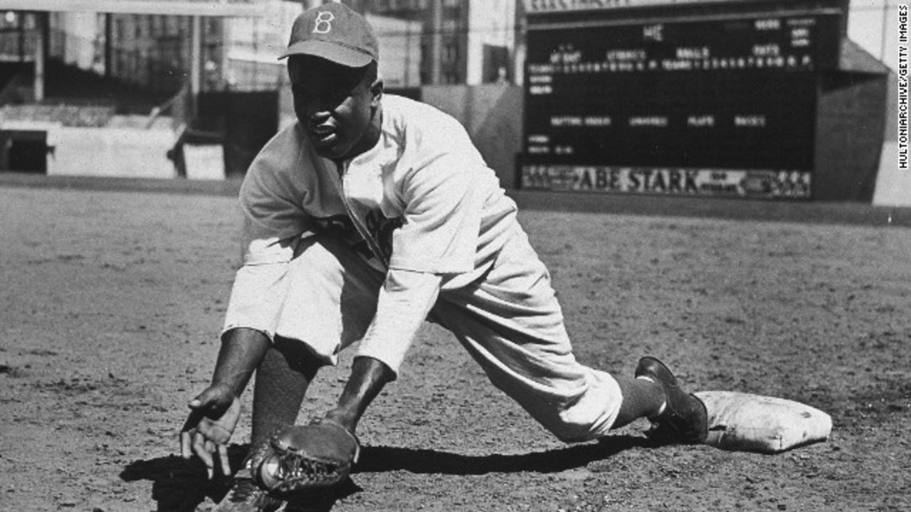 The day the Brooklyn Dodgers fielded Major League Baseball's first  majority-black lineup